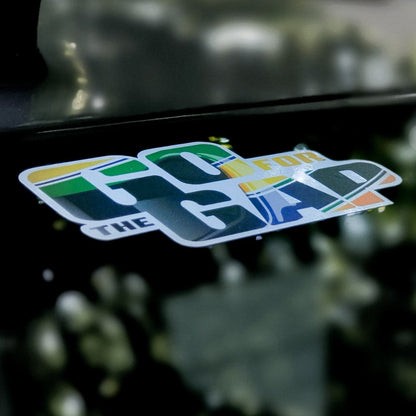 Go For The Gap Senna Sticker