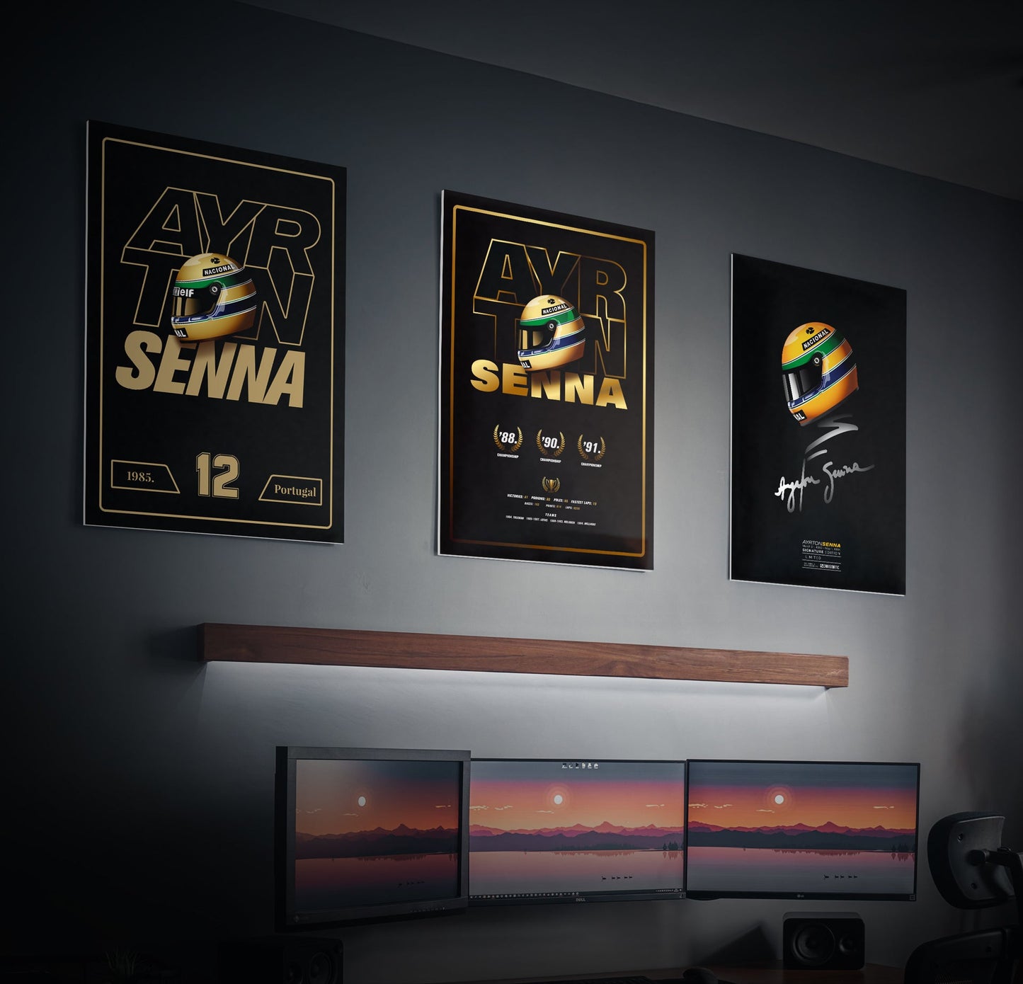 Golden Senna - Canvas