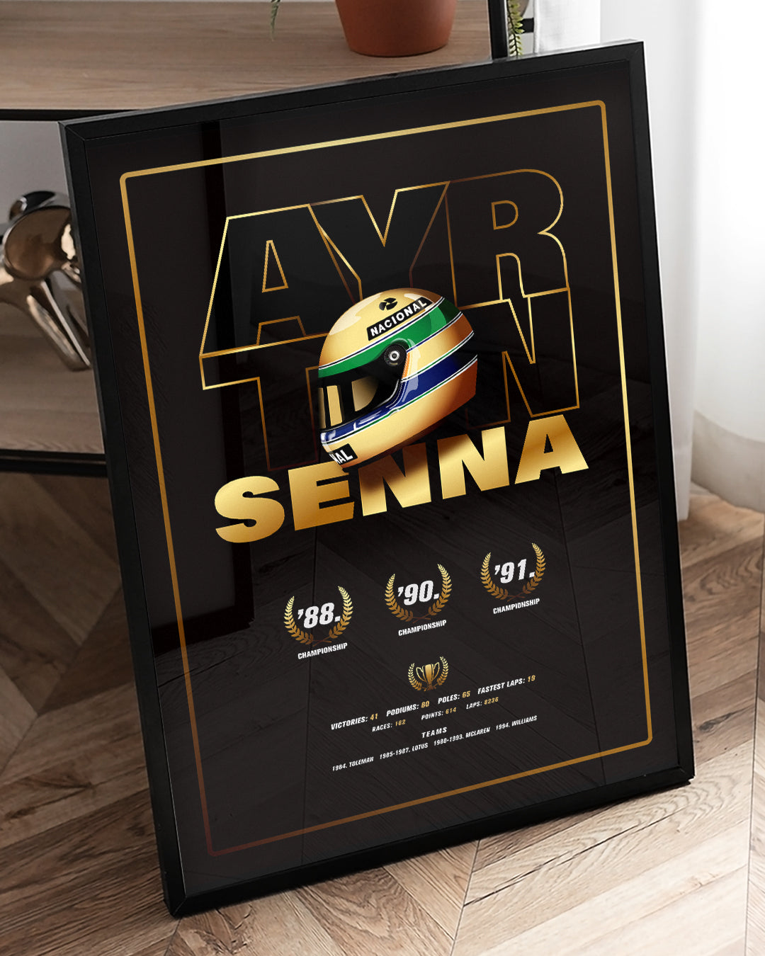 Golden Senna - Poster